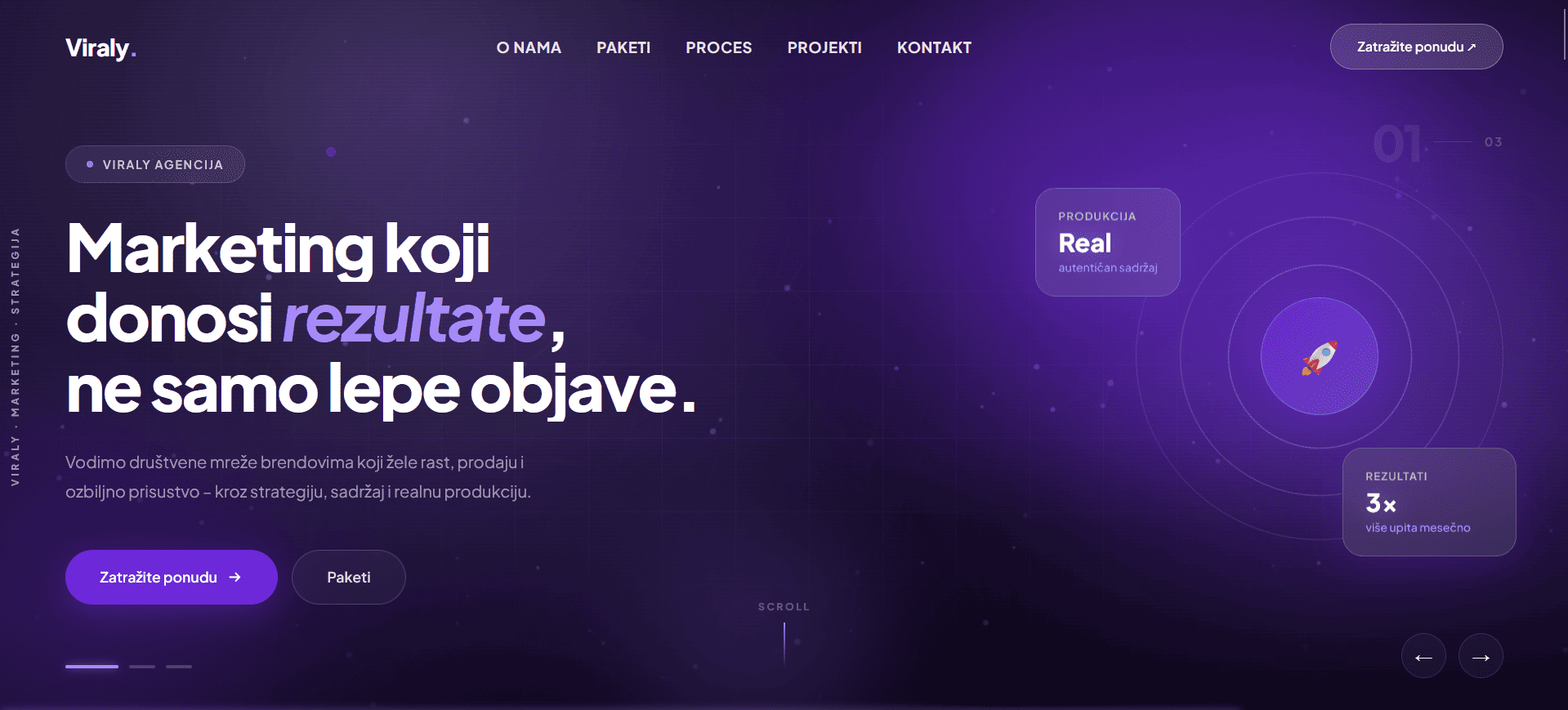 viraly.rs screenshot
